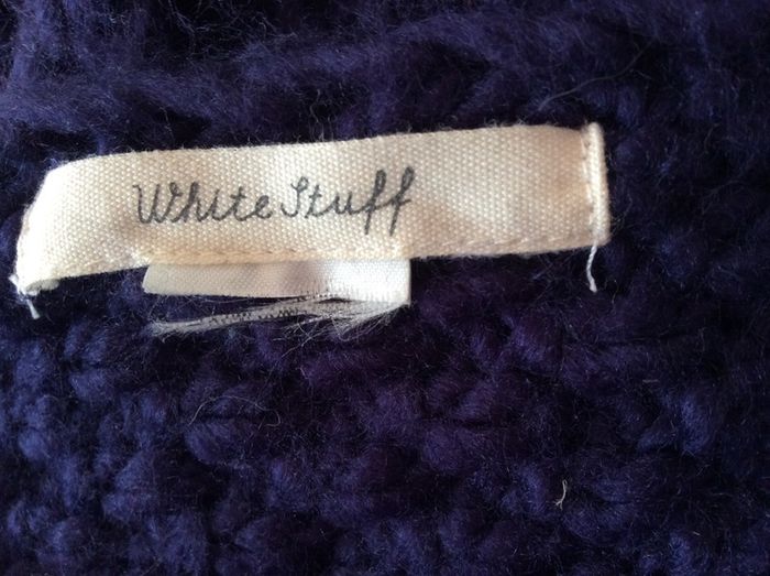 White Stuff chunky knit scarf
