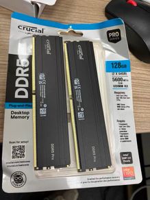 Crucial Pro Ddr5 128gb 2x64gb 5600mt Cl46 Ram Kit