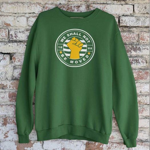 We Shall Not Be Moved Glasgow Celtic FC. T-Shirts (Small to 5XL)