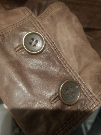 Leather jacket Zara L