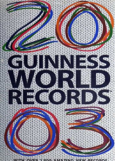Guinness Book Of Records 2003, 2004 & 2007 & 2014 For Sale.