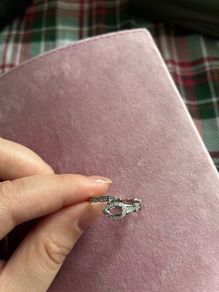 diy jewellery s925 silver ring snake shape unique