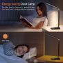 Desk Lamp LED Table Lamp,15 Modes LED Desk Lamp,Dimmable Bedside Lamps with Timer,Multi-Powered Desk Lamps for Study Lamp Reading Light,Adjustable Desk Light,Black Desk Lamp for Bedroom,Home,Office Image 5