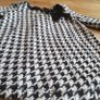 Next Girls Baby Black White Hounds Tooth Dress Age 3 to 6 Mths Image 9