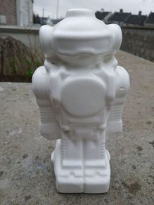 Ceramic Astronaut Coin Bank