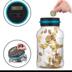 money counting jar