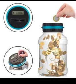 money counting jar