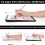 FREE SHIPPING Wireless Battery Powered Light Pad, TOHETO Tracing Light Box Dimmable Brightness Rechargeable LED Light Board Portable Cordless Copy Board for Artist Drawing Sketching X-ray Viewing Image 2