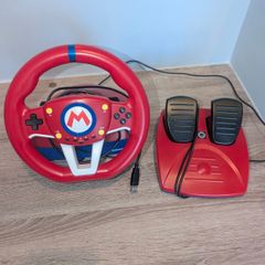 Mario Kart Racing Wheel and Pedals