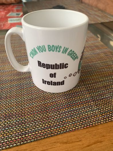 Limited edition 2012 Republic of Ireland mug