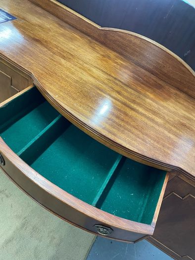 Vintage Bow Front Sideboard
