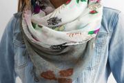 Boho Style Tassel Scarf - excellent gift