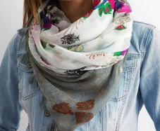 Boho Style Tassel Scarf - excellent gift