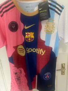 Messi 5 in 1 Career Mashup Jersey - Brand New Unworn