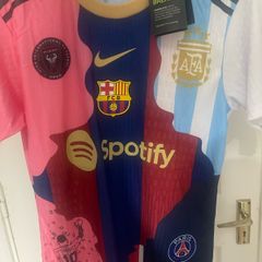 Messi 5 in 1 Career Mashup Jersey - Brand New Unworn