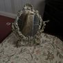 Antique French Ornate Swing Vanity Mirror Image 2