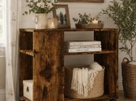 main image for ad Mobile Storage Side Table with Wheels