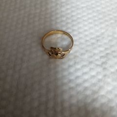 Ladies Gold Cladagh Ring 9ct  Irish