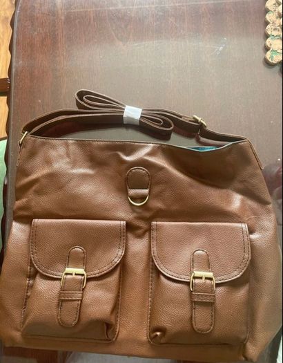 New Brown Leather Bag