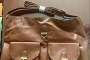 New Brown Leather Bag