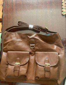 New Brown Leather Bag