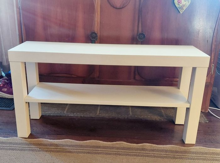 Ikea White Lack TV Bench