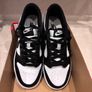 Black/White Nike Dunks UK 5 Image 2