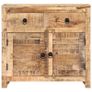Sideboard 70x30x68 cm Solid Mango Wood Image 2