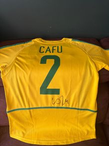 Cafu signed Brazil jersey