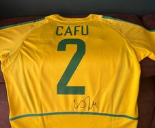 Cafu signed Brazil jersey
