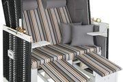 _Baltic Sea beach chair, 2-seater, 4-way adjustable backrest
