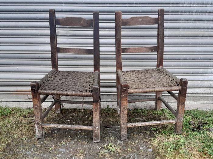 Farmhouse Sugan Chairs 2 qty