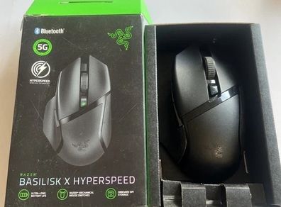 Razer Basilisk X Hyperspeed Black Wireless Optical Gaming Mouse