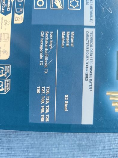 Bosch Pro Torx Key Set