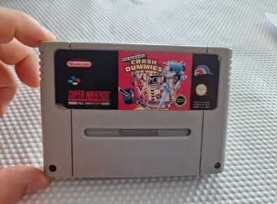 The Incredibles Crash Dummies Snes Super Nintendo Arcade Retro Games Original