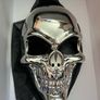 Skull mask gold chrome Image 2