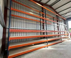 New & used pallet racking