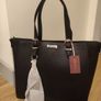 Carvela Fina Winged Black Tote Bag Image 2