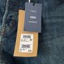 Next Men's super skinny indigo button fly jeans 34 / 31 Image 2