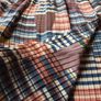 Zara Ladies Multi Brown Orange Green Pleated Chiffon Side Wrap Skirt M Uk 12 Including Postage Image 5