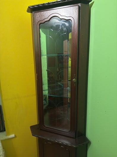 Corner Glass Cabinet