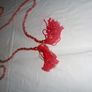 Red & Gold Cord with Tassles for Sale Image 3
