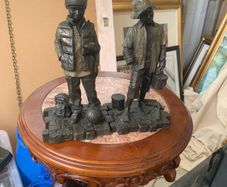 two statues