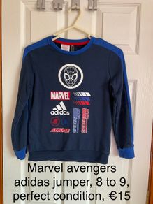 Marvel avengers adidas jumper