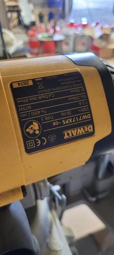 DEWALT Mitre Saw + Stand + Blade Sharpener