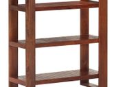 Book Cabinet Honey Brown 84x30x90 cm Solid Acacia Wood