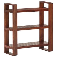 Book Cabinet Honey Brown 84x30x90 cm Solid Acacia Wood