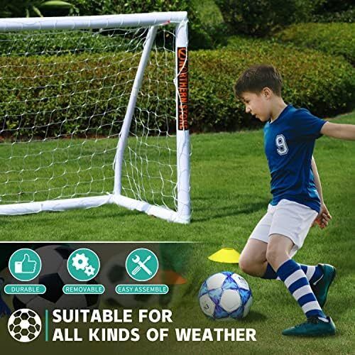 Football Goal 6ft x 4ft All Weather uPVC 70mm Thick