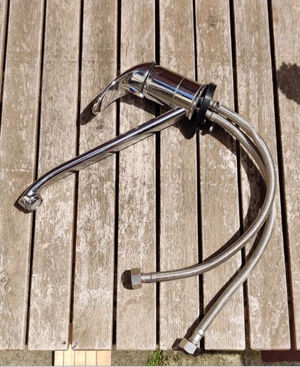 Virtually New Chrome Kitchen Mixer Tap - Never Used