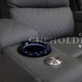 Sienna Electric Leather Recliner Sofa Set Image 8